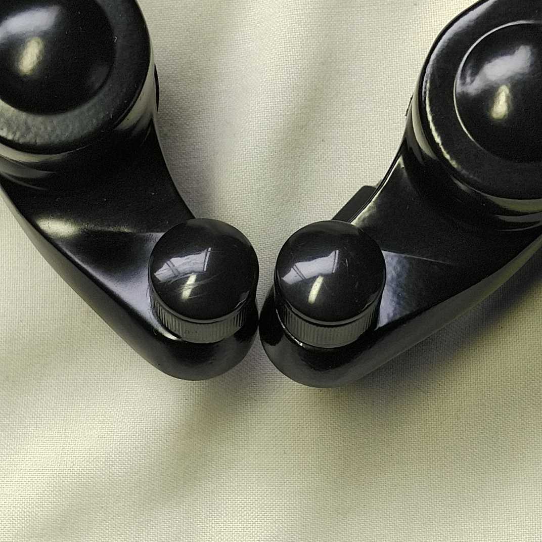 TANAX バイクミラー ナポレオン シャークミラー 左右セット ブルー鏡