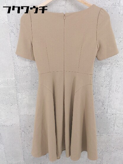 Anayi アナイ 半袖 膝丈 ワンピース 34 ベージュ ワンピース 売買されたオークション情報 Yahooの商品情報をアーカイブ公開 オークファン Aucfan Com