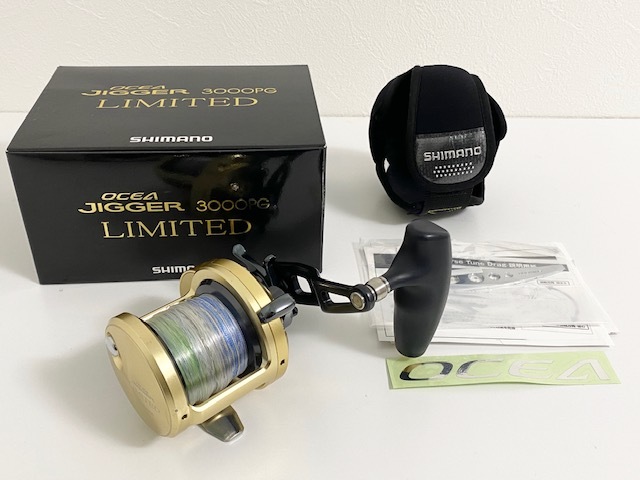 最安値，限定SALE シマノ オシアジガー 3000PG リミテッド リールケース ラインおまけ(シマノ)｜売買されたオークション情報、yahooの商品情報をアーカイブ公開 - オークファン シマノ