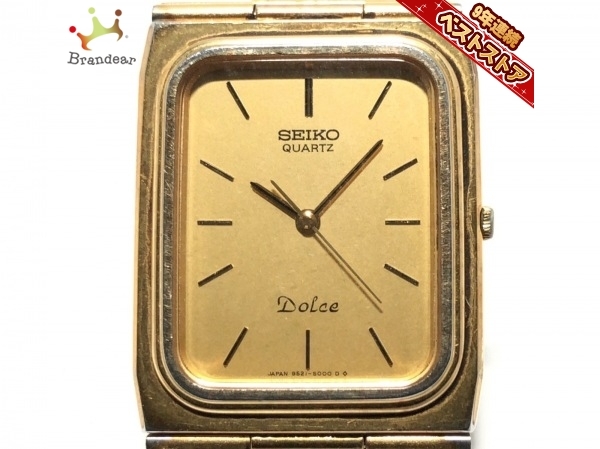 SEIKO(セイコー) 腕時計 ドルチェ 9521-5000 メンズ ゴールド