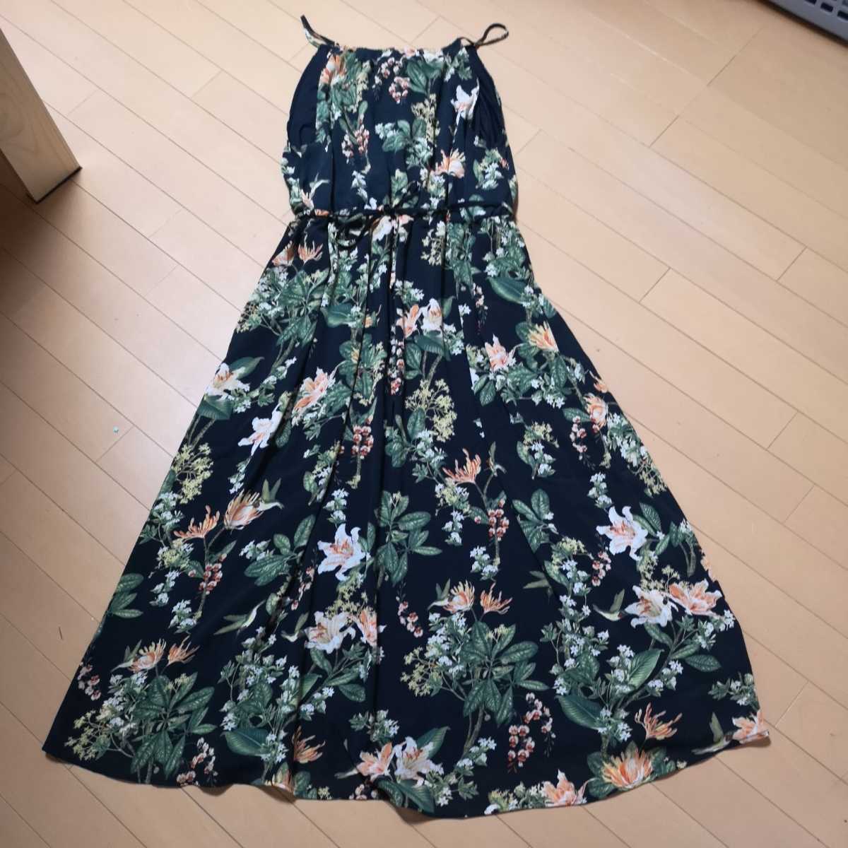 タグ付き H M ボタニカル柄マキシワンピース ワンピース 売買されたオークション情報 Yahooの商品情報をアーカイブ公開 オークファン Aucfan Com