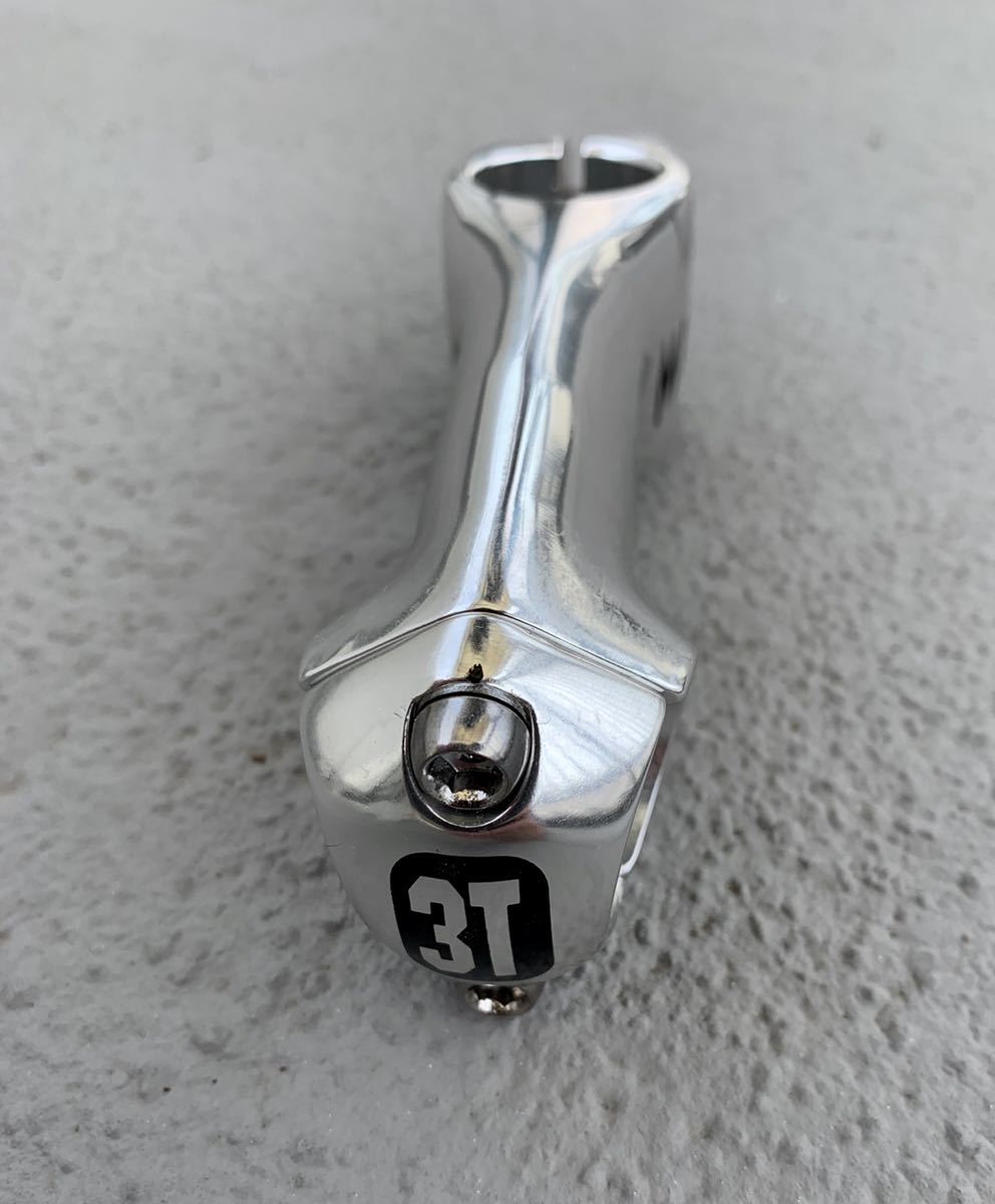 3ttt ミュータント アヘッドステム 銀色90mm ステムピストロード