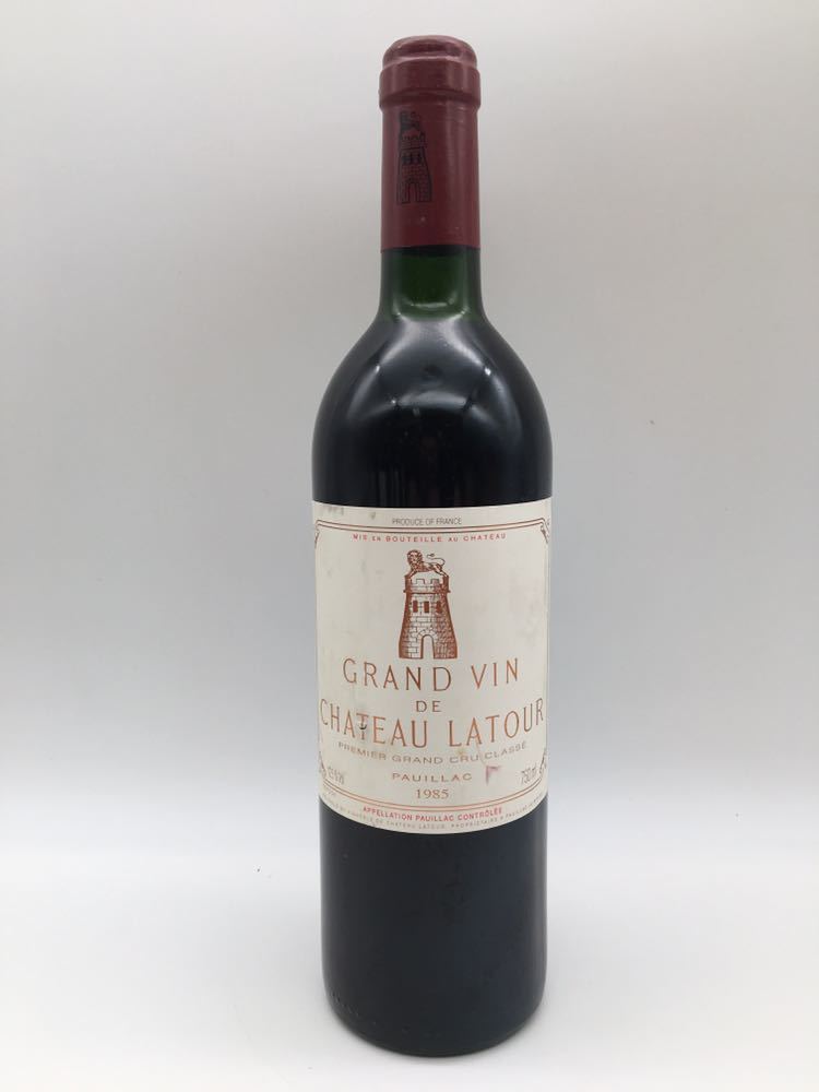 安い，限定セール Grand Vin De Chateau Latour シャトー ラトゥール 1985 フランスワイン 赤ワイン 750ml 12.5%