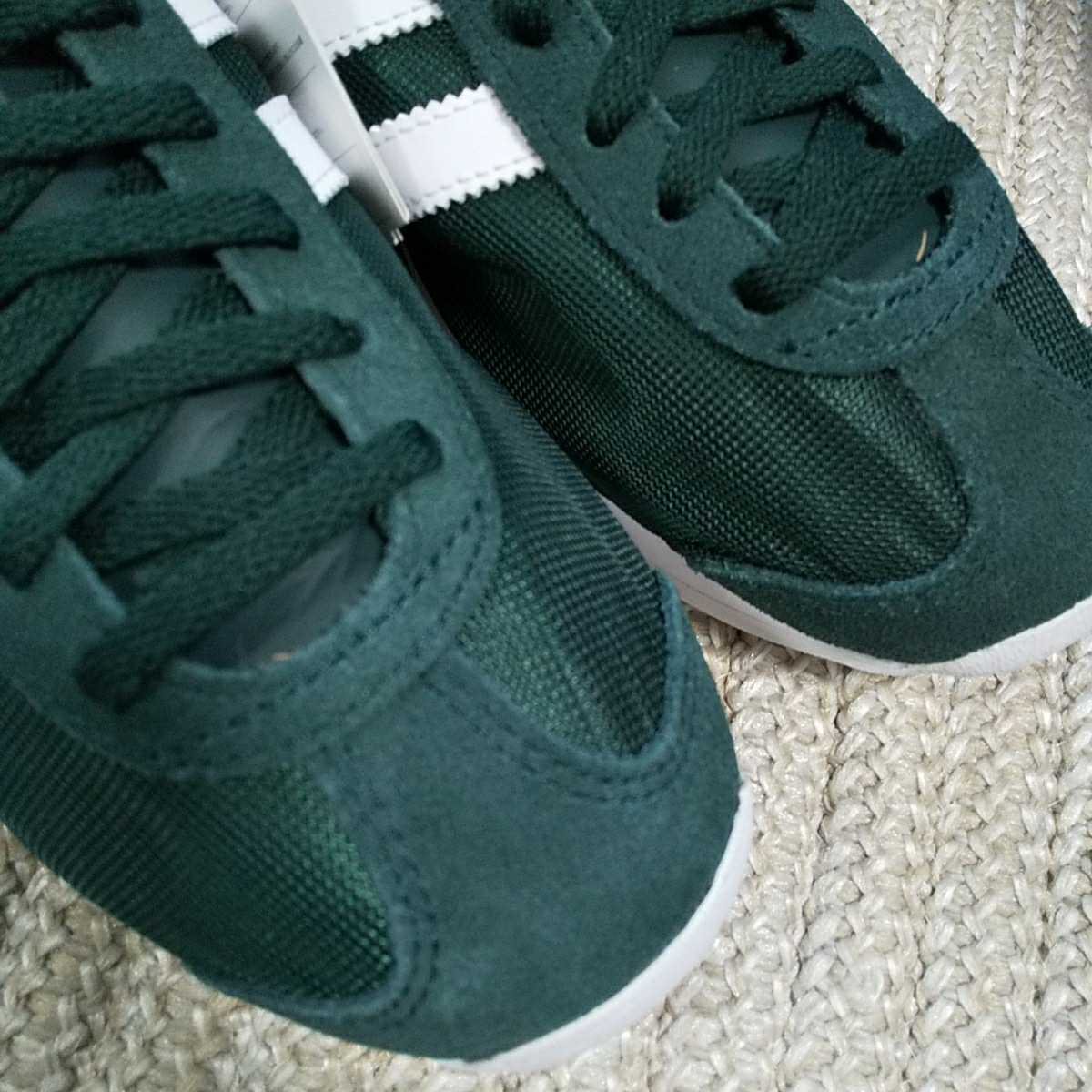 新品 adidas COUNTRY カントリー 27.5cm 緑 白 ベージュ スウェード 