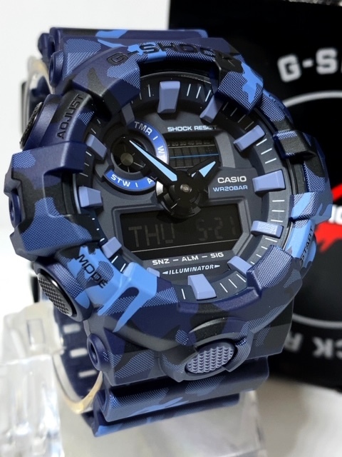 新品 G-SHOCK Gショック ジーショック カシオ CASIO 正規品 腕時計 アナデジ腕時計 多機能腕時計 ウォッチ メンズ ビックフェイス 迷彩
