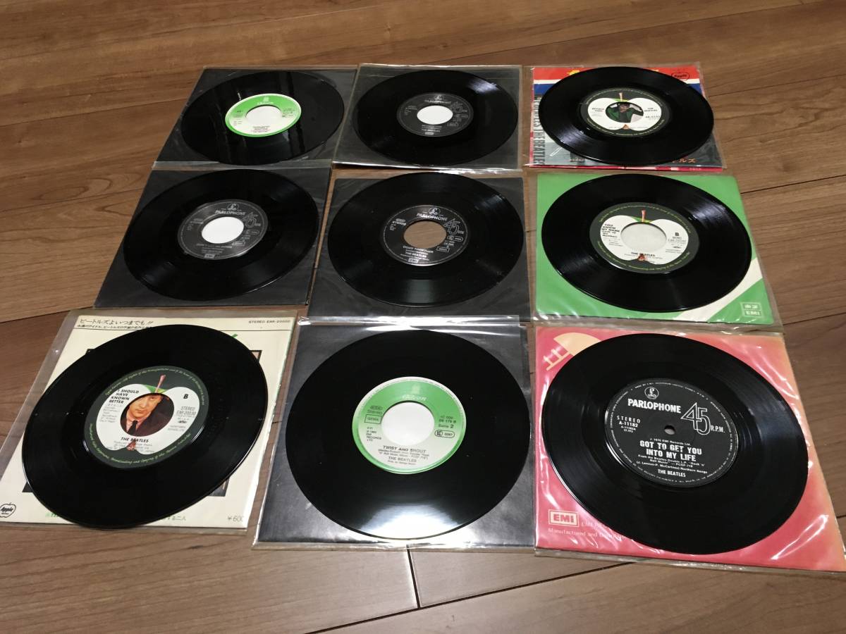 The Beatles レコード 7インチシングル 5枚セット Amazon.co.jp: ザ