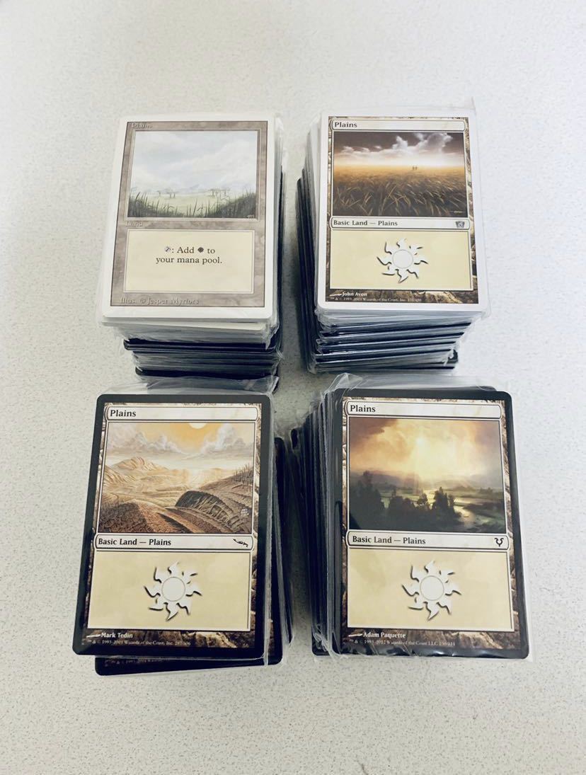 基本地形 基本土地 MTG 英語 全コンプリート まとめて 3ED〜ONE 4ED 旧枠