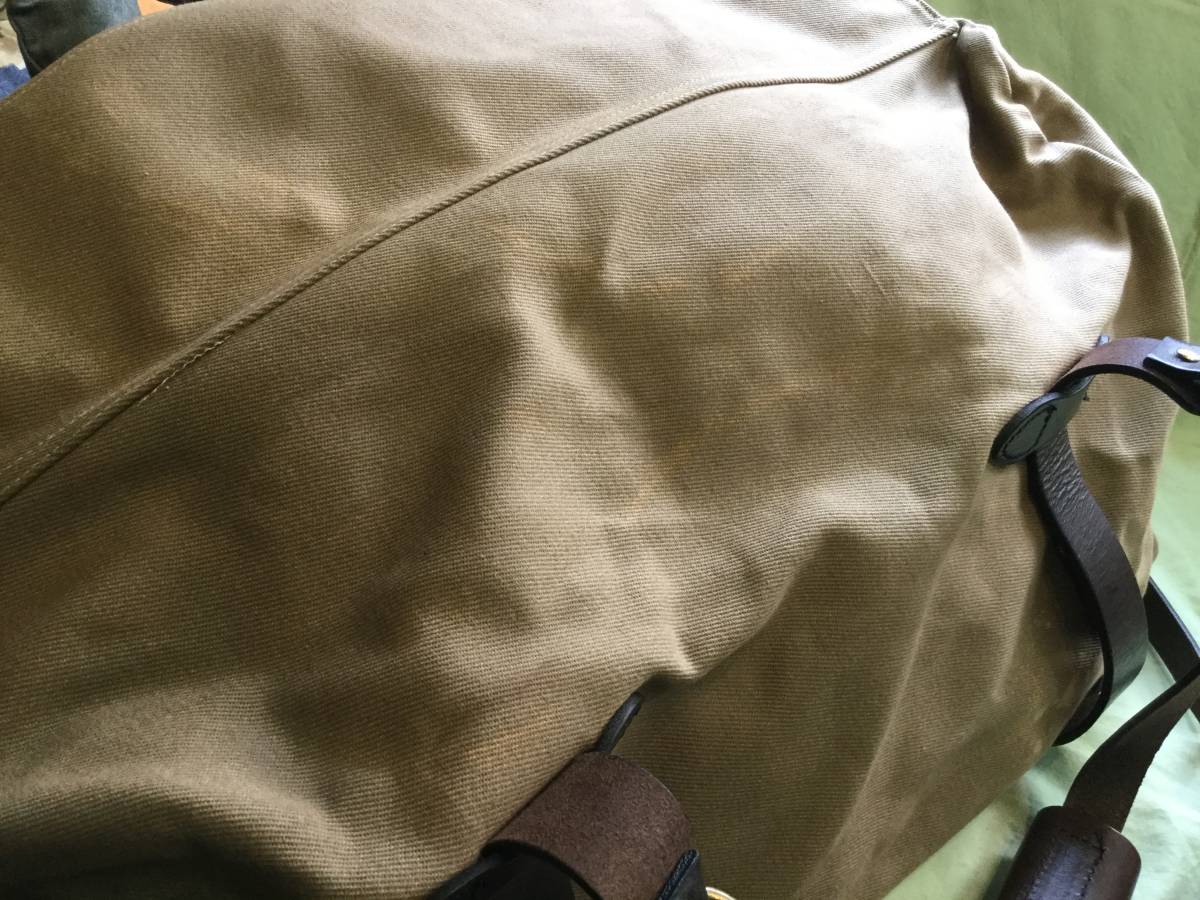 FILSON(フィルソン)#222 ミディアム・ダッフル・バッグ（タン）ほぼ未 