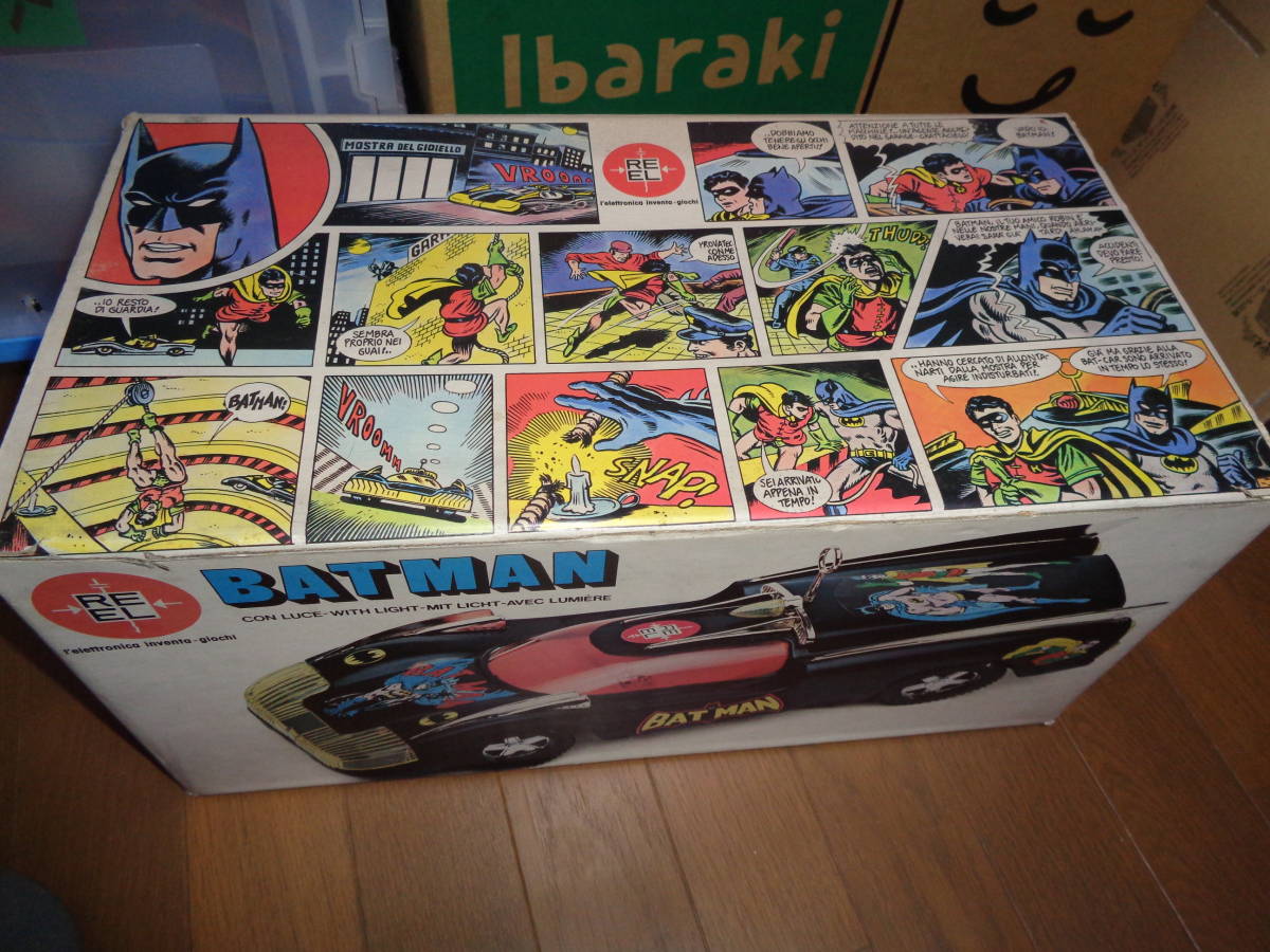 バットマン 1966年TV : マテルアクションフィギュア バットモービル 