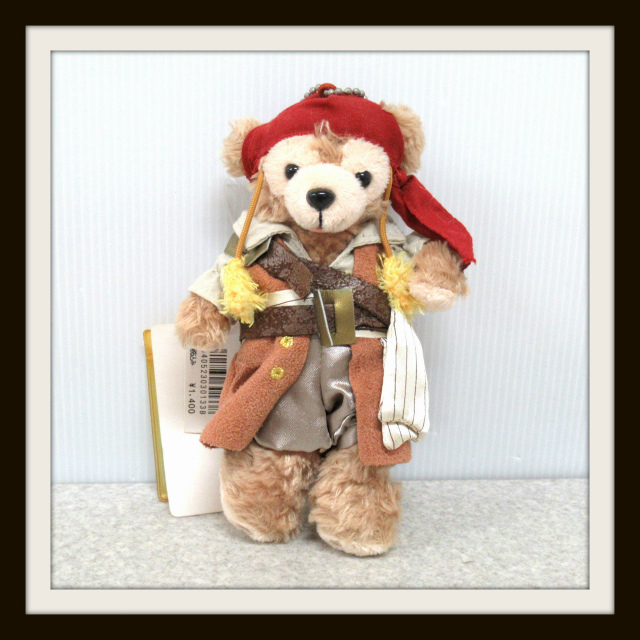 同梱可】ディズニー 初期 ダッフィー ぬいぐるみバッジ ぬいば