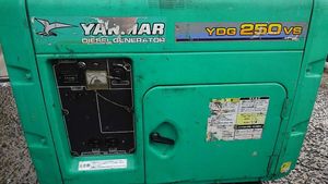 ディーゼル発電機のYahoo!オークション(旧ヤフオク!)の相場・価格を 