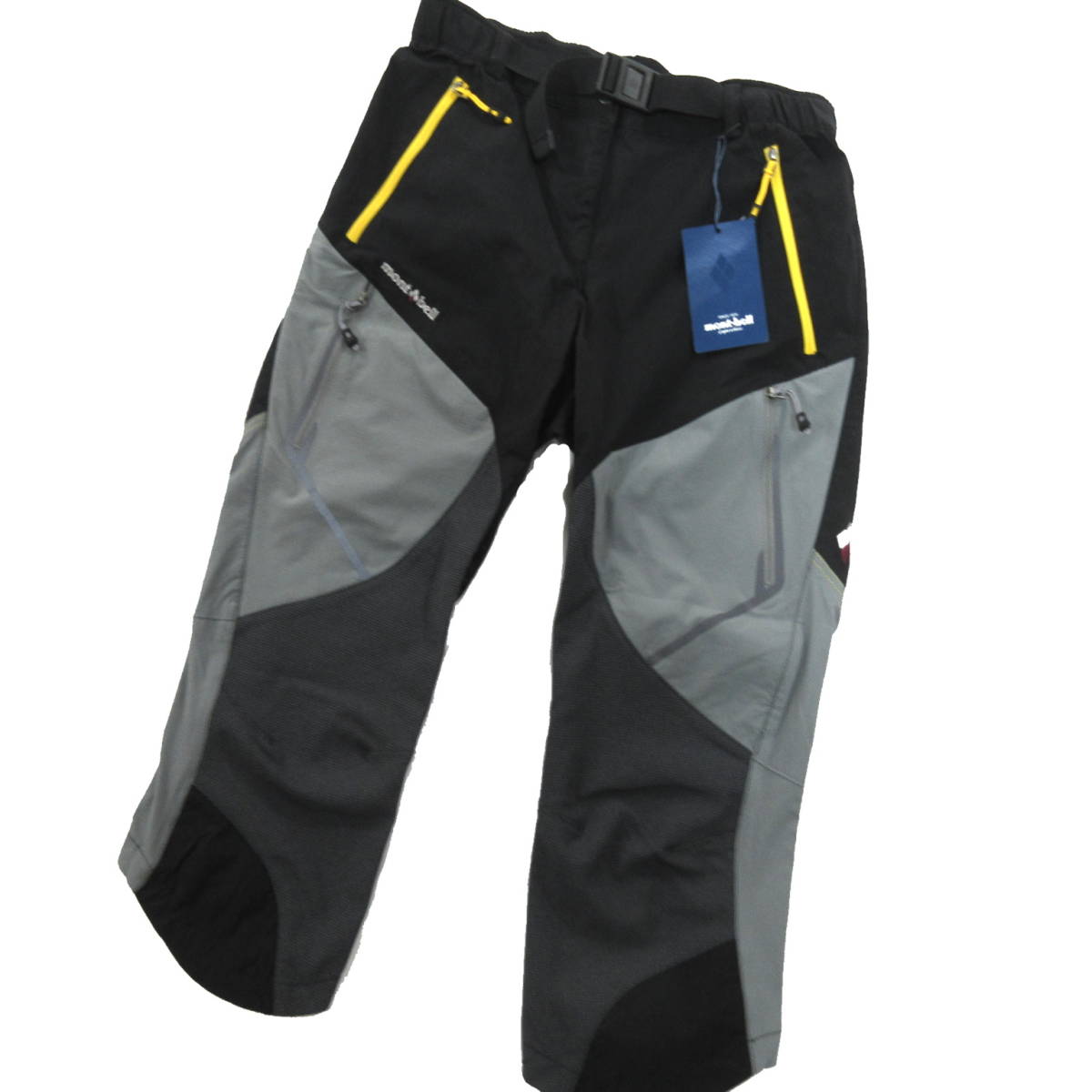 豊富な，大得価 mont-bell モンベル ベルト付き 7分丈 トレッキングパンツ 63-67cm 黒/灰 速乾 ストレッチ リフレクター 登山 送料300円(女性用)｜売買されたオークション情報、yahooの商品情報をアーカイブ公開 - 女性用