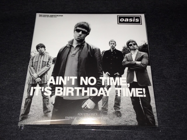 限定SALE，新作登場 Oasis - Ain't No Time It's Birthday Time 関係者流出の超高音質サウンドボード完全収録盤 ペーパースリーヴ仕様(Oasis)｜売買されたオークション情報、yahooの商品情報をアーカイブ公開 - オーク O