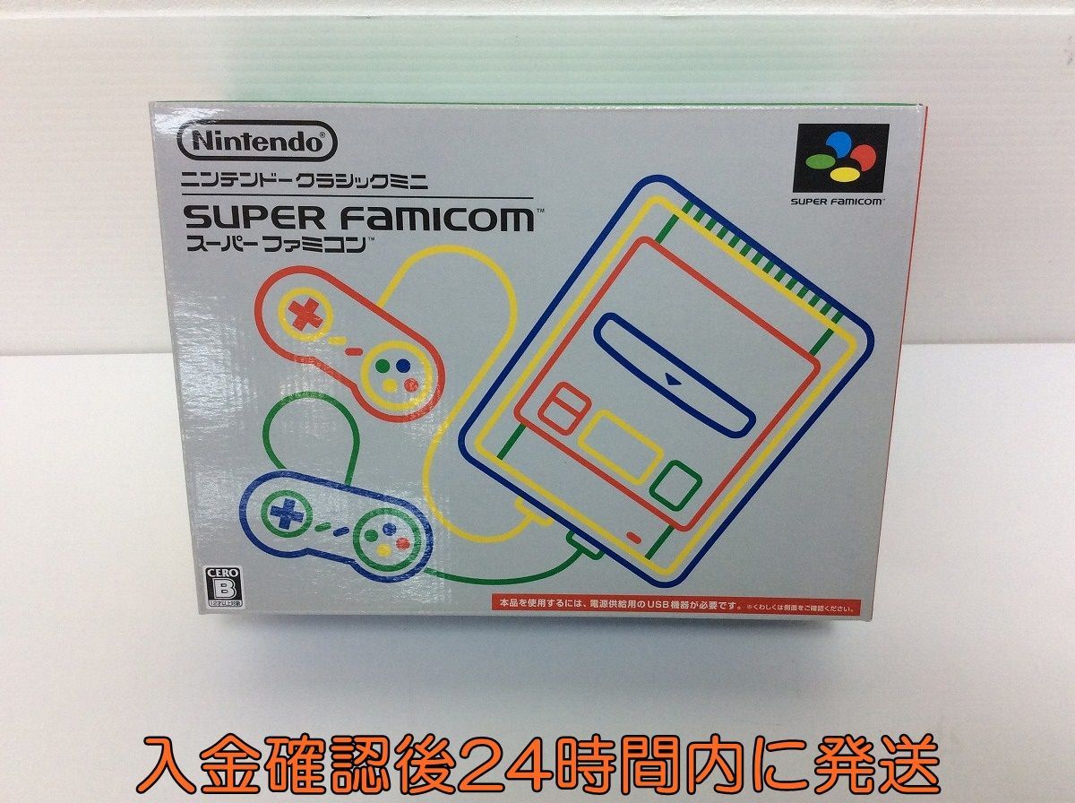 【1円】ニンテンドークラシックミニ スーパーファミコン 動作確認済み 1A6000-620ss/F4