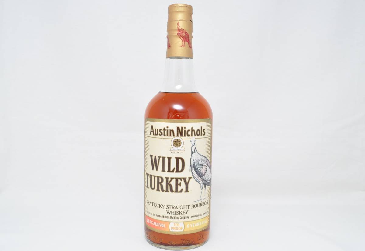 ★未開封☆WILD TURKEY ワイルドターキー Austin Nichols オースティンニコルズ 8YEARS OLD バーボン ウイスキー 750ml　50.5％☆★ TURKEY WILD ワイルドターキー r⁄bourbon : 50.5