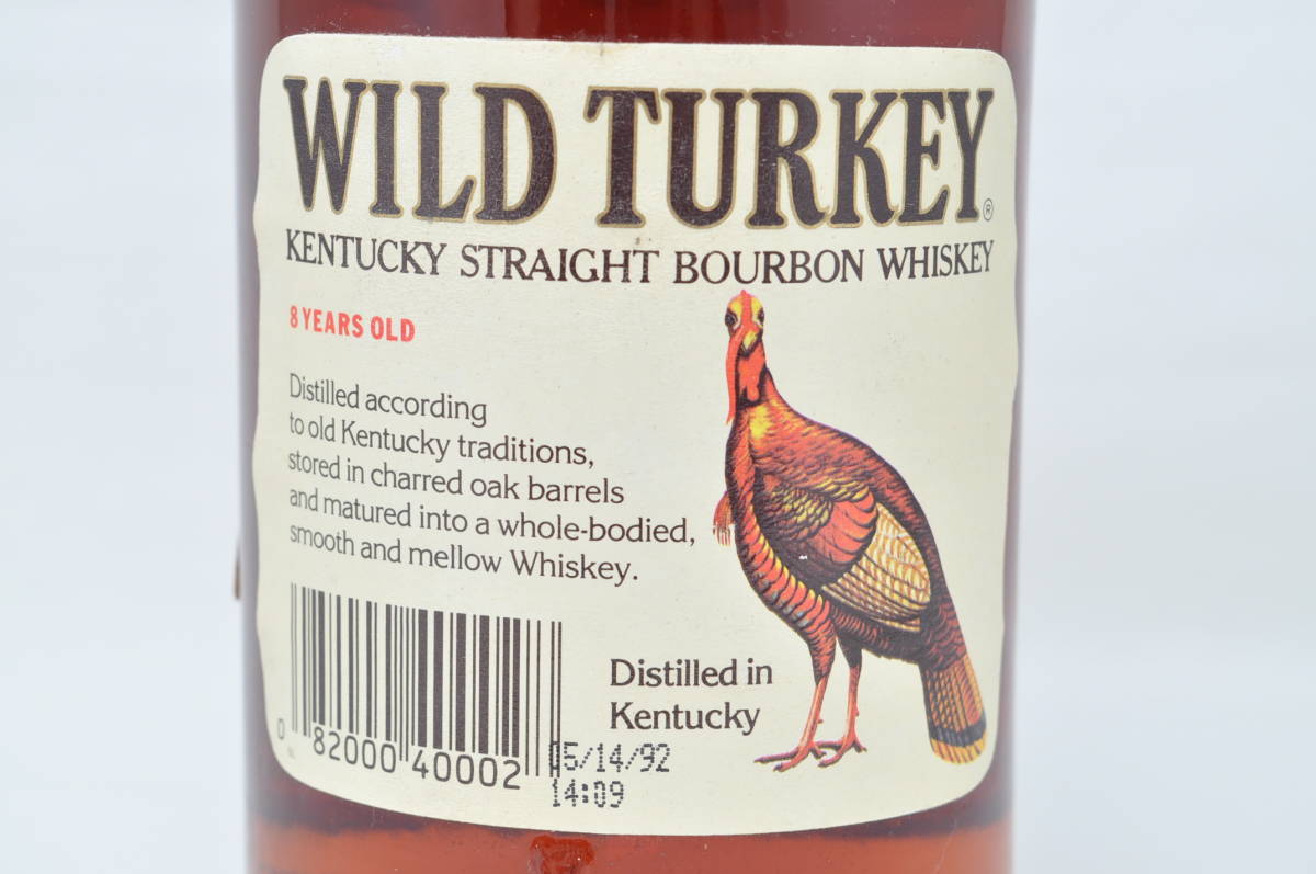 ★未開封☆WILD TURKEY ワイルドターキー Austin Nichols オースティンニコルズ 8YEARS OLD バーボン ウイスキー 750ml　50.5％☆★ TURKEY WILD ワイルドターキー r⁄bourbon : 50.5