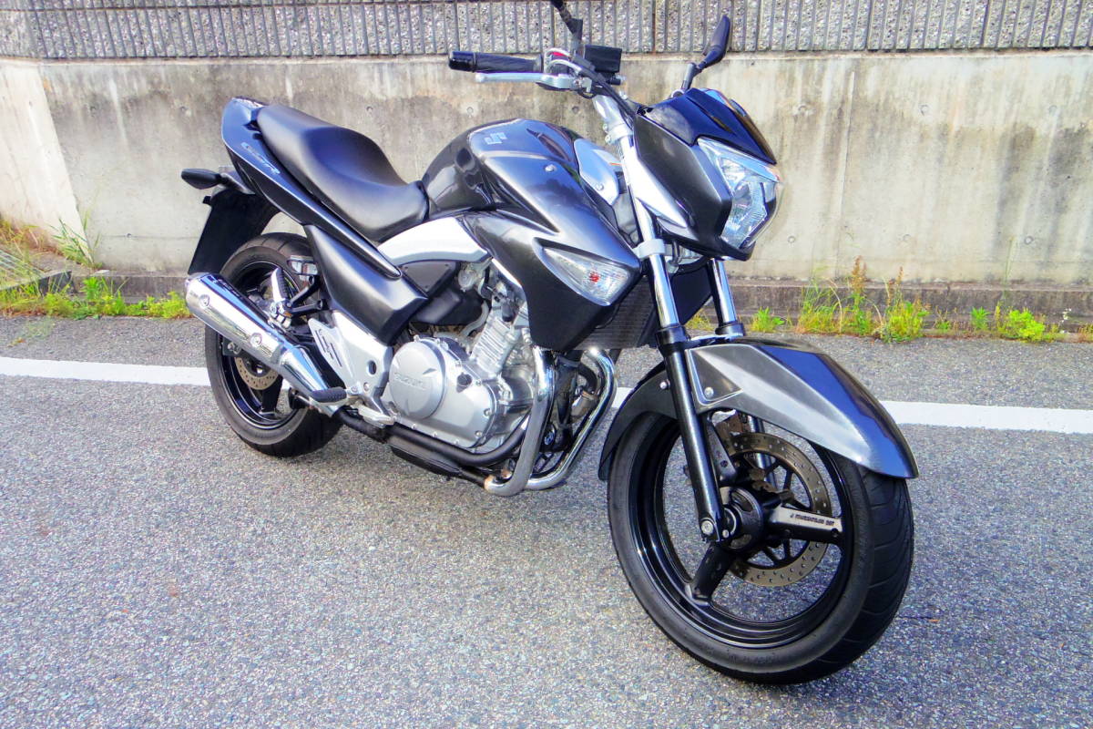SUZUKI GSR250 マフラー 0 動画有り!!GSR スズキ 低走行5千km以下で 