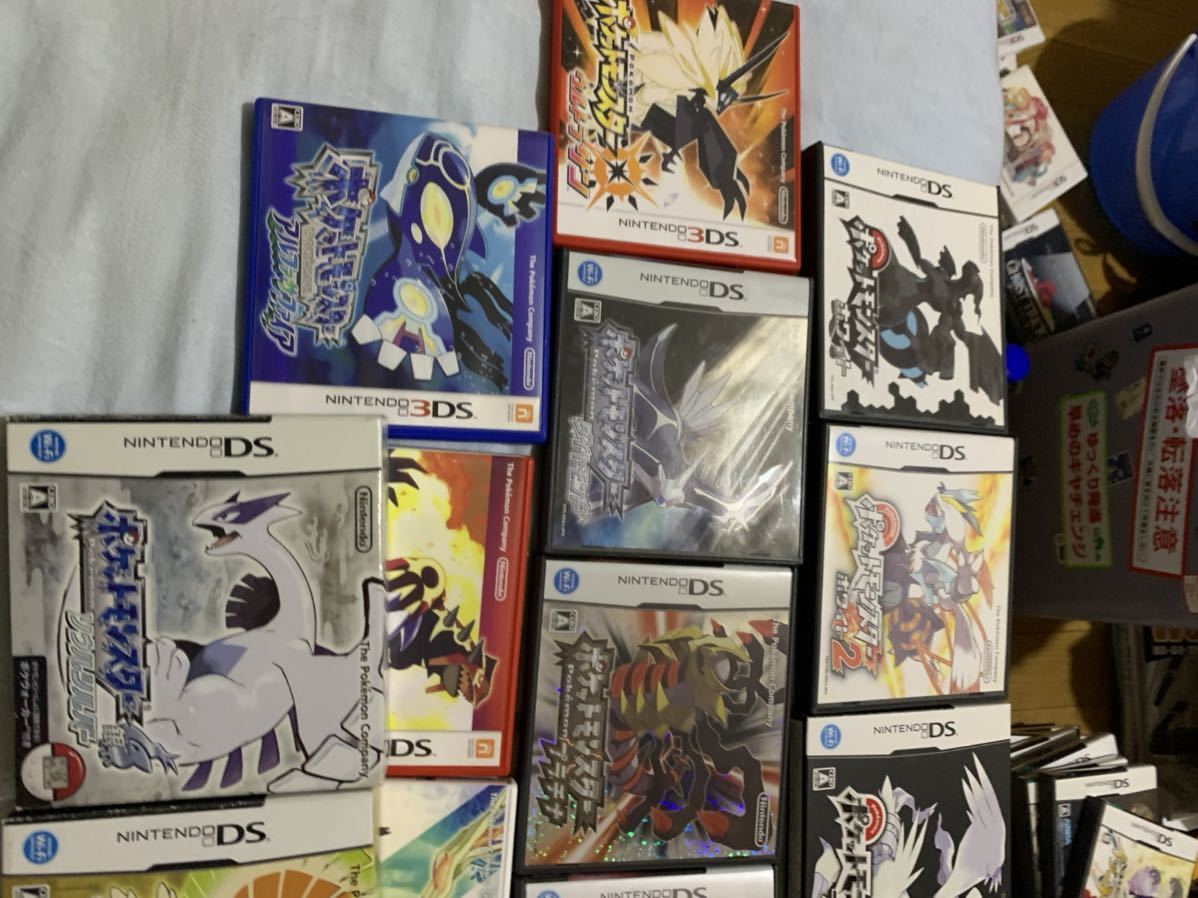 DS、3DSポケモンウルトラムーン、ウルトラサン、ハートゴールド