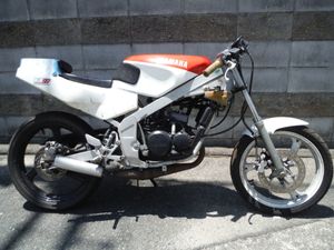 当時物 RZ250純正チャンバー 穴あきなし サイレンサー有り 有難
