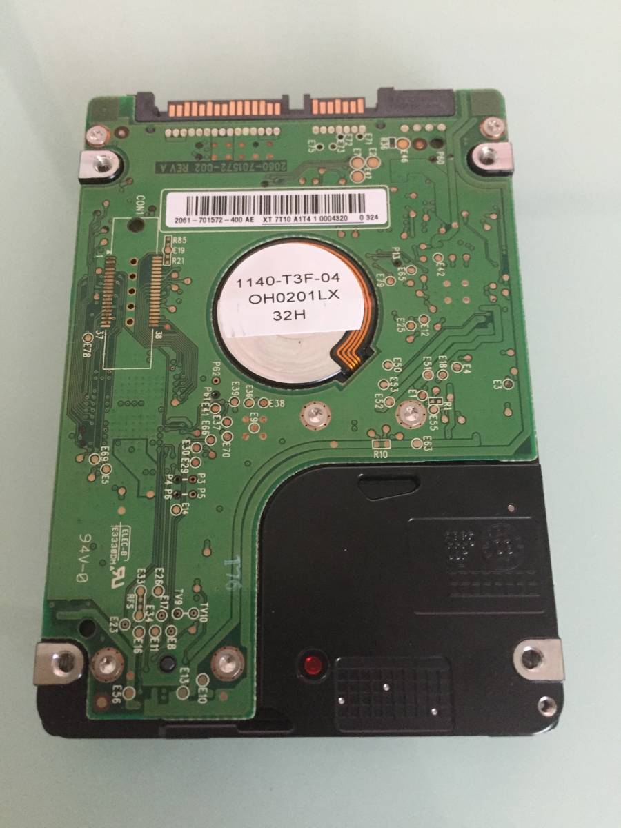 ●即決！WD 2.5 SATA 500GB 　管：c06_2