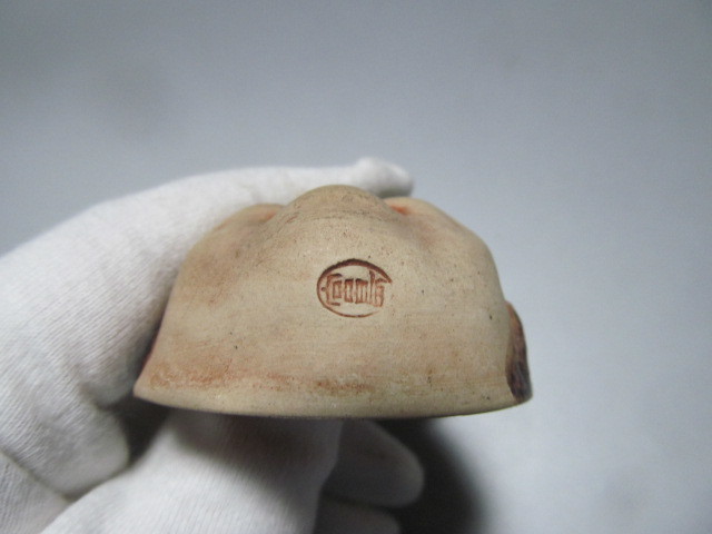 時代　縁起盃・おもしろ盃　鬼・恵比寿・お福　１０個まとめて　相馬焼・宮島焼_9