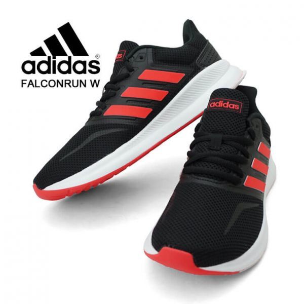 定番人気，100%新品 100円 adidas falconrun w アディダス ファルコンラン/F36270-255(25.5cm)｜売買されたオークション情報、yahooの商品情報をアーカイブ公開 - オークファン 25.5cm