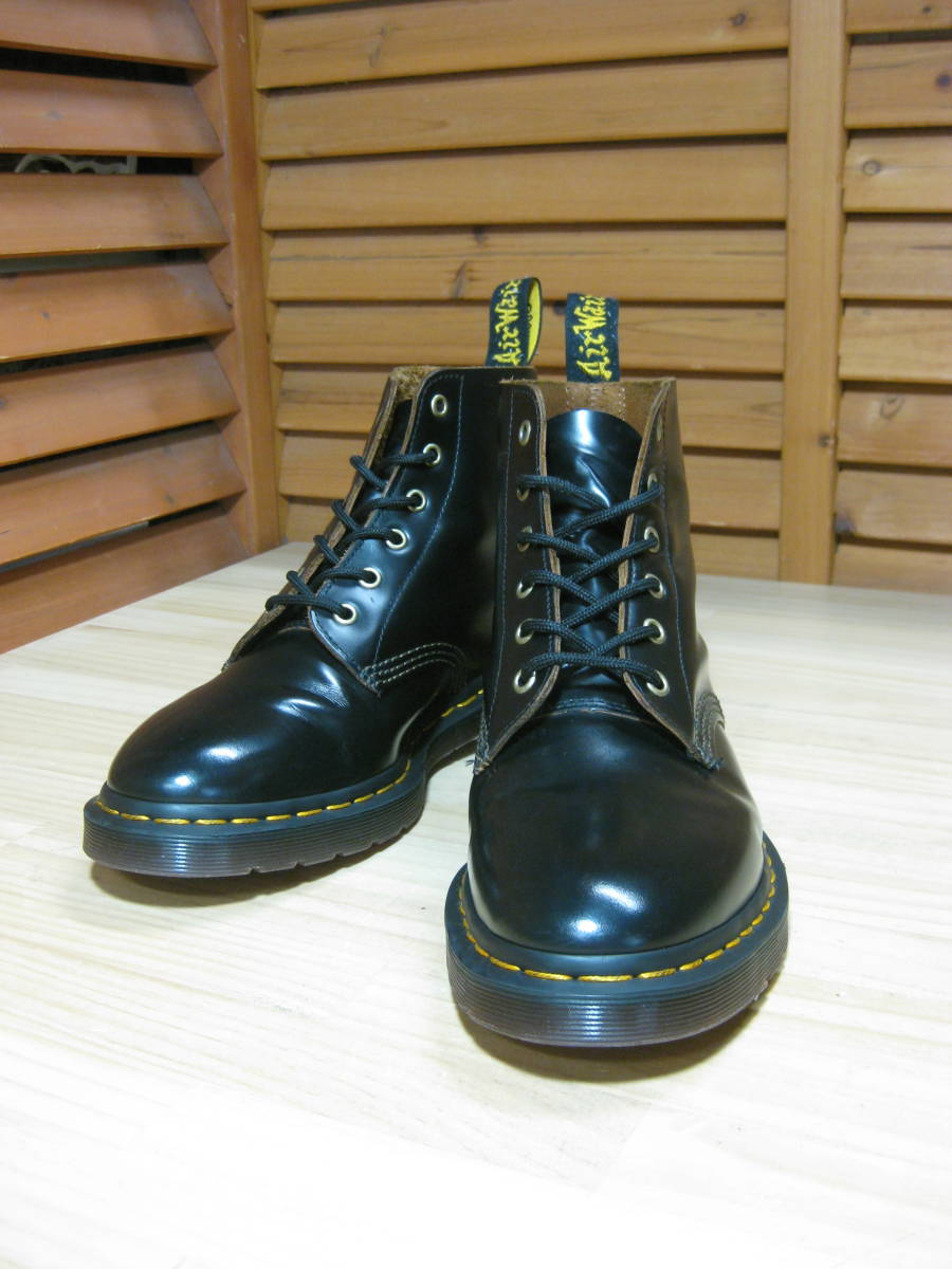Dr Martens 101 Arc - Dr. Martens 101 Arc Black Vintage Smooth
