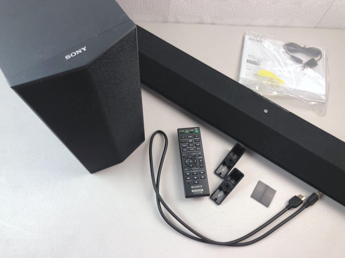 SONY ソニー サウンドバー SA-WCT370 SA-CT370 RM-ANP116 Bluetooth 高音質 2014年製 取扱説明書