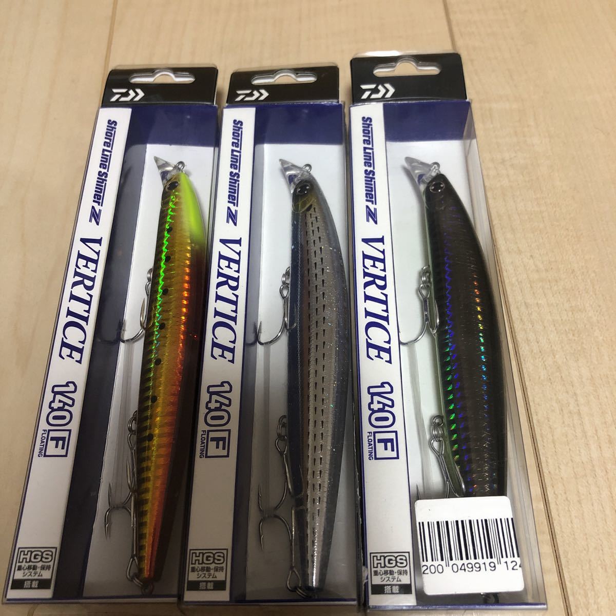 【正規品，人気】 ダイワ ショアラインシャイナーZ バーティス140F 3個(ミノー)｜売買されたオークション情報、yahooの商品情報をアーカイブ公開 - オークファン 海水