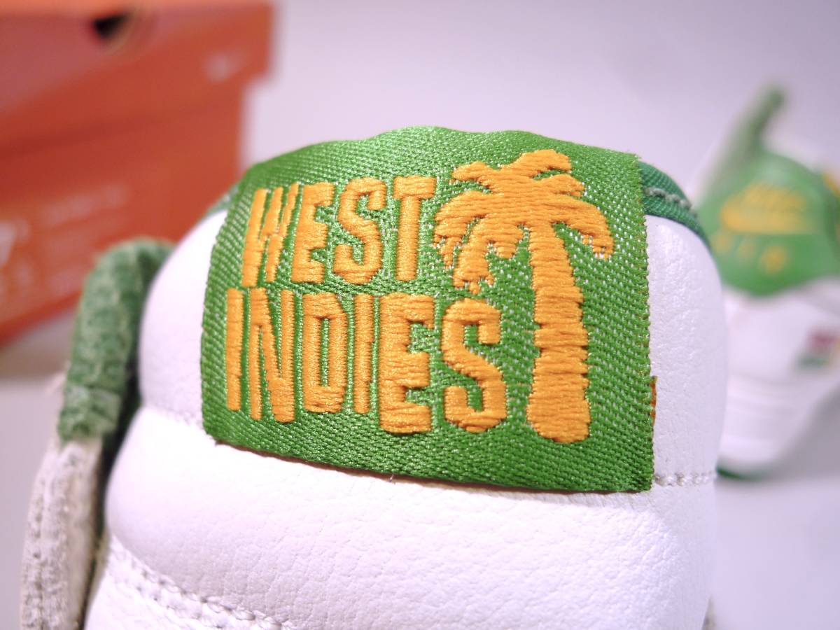 本物/2002年製 NIKE AIR FORCE1 PLUS 超希少West Indies 1st 白緑 幻の 