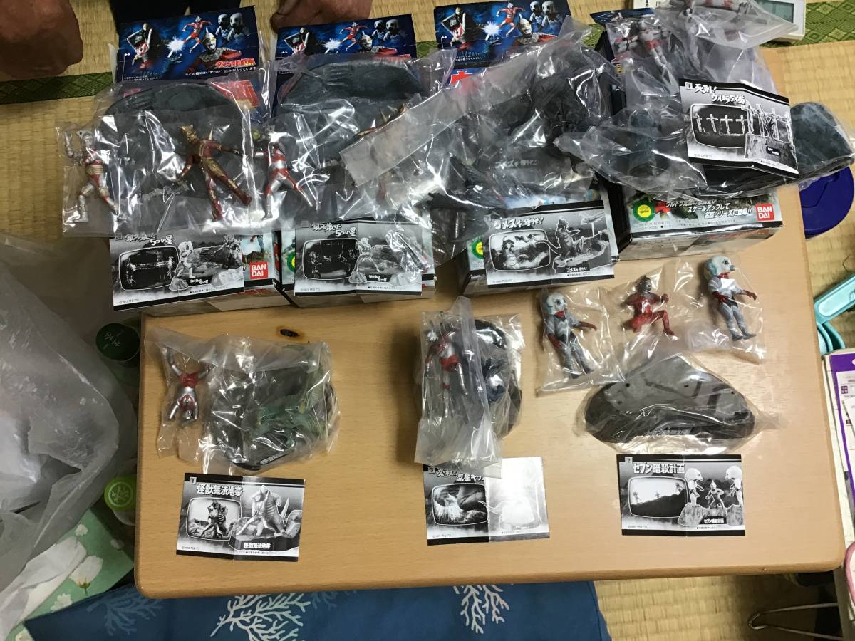 バンダイ ウルトラ怪獣戯画 ウルトラ兄弟激闘史I 全5種＋レア種＋