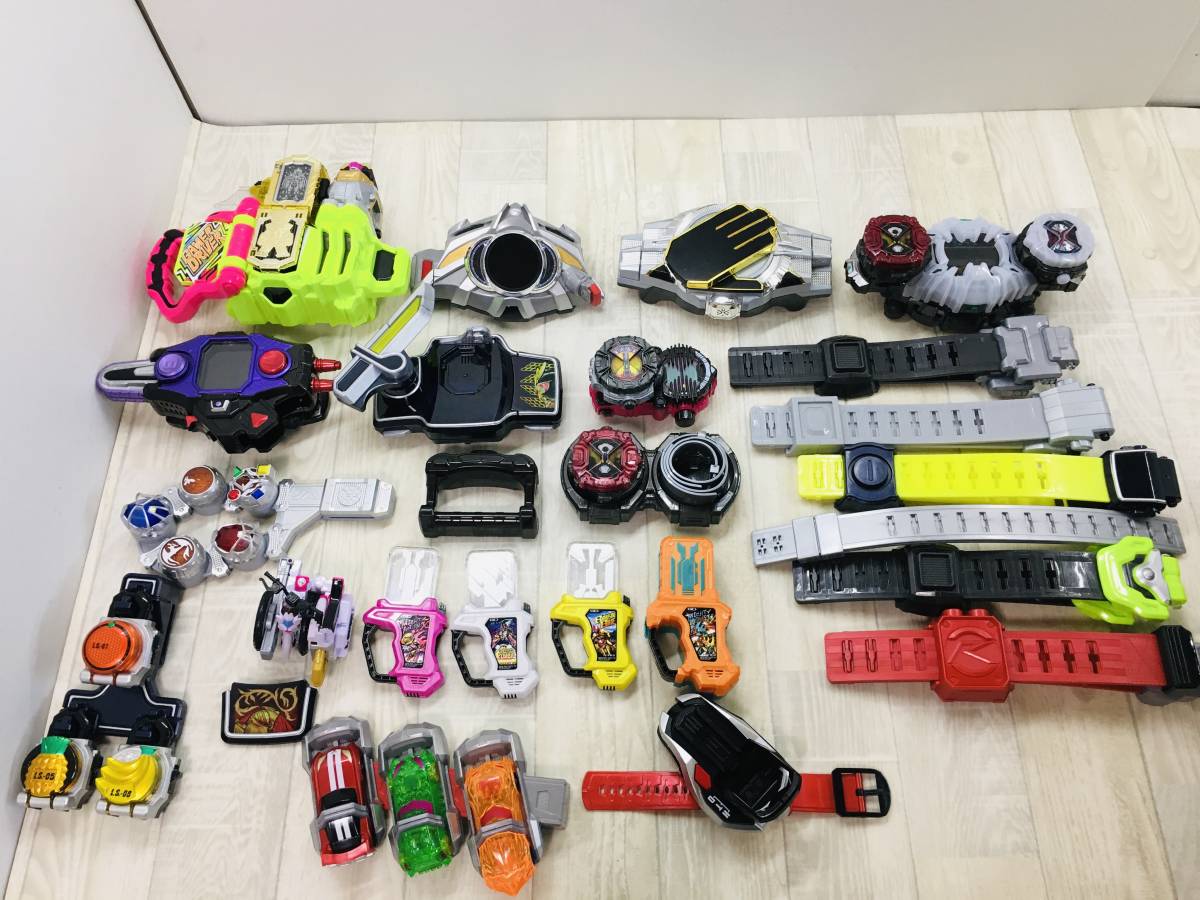 ☆仮面ライダー 変身ベルト 武器 まとめ売り エグゼイド/ジオウ