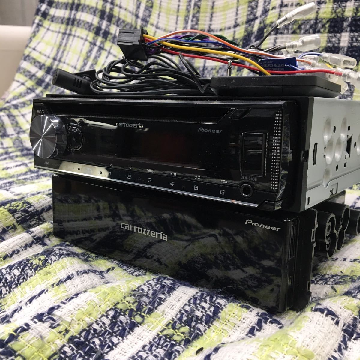 カロッツェリア carrozzeria DEH-5500 1DIN USB Bluetooth 【公式通販】