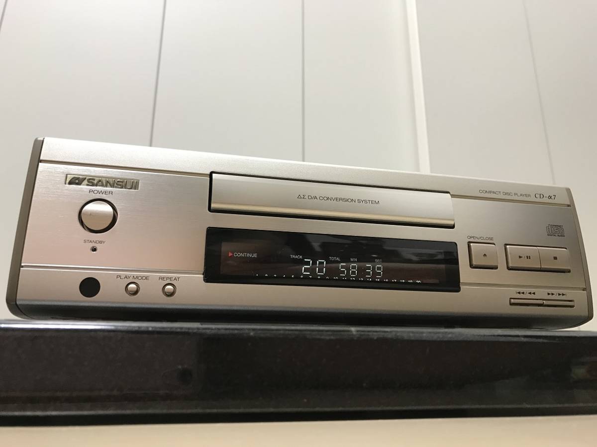 【激安大特価，大人気】 ② の正常 サンスイ CDプレーヤ aelf CD-&alpha;7 駆動用ゴム 交換済 詳細画像あり(一般)｜売買されたオークション情報、yahooの商品情報をアーカイブ公開 - オークファン 一般