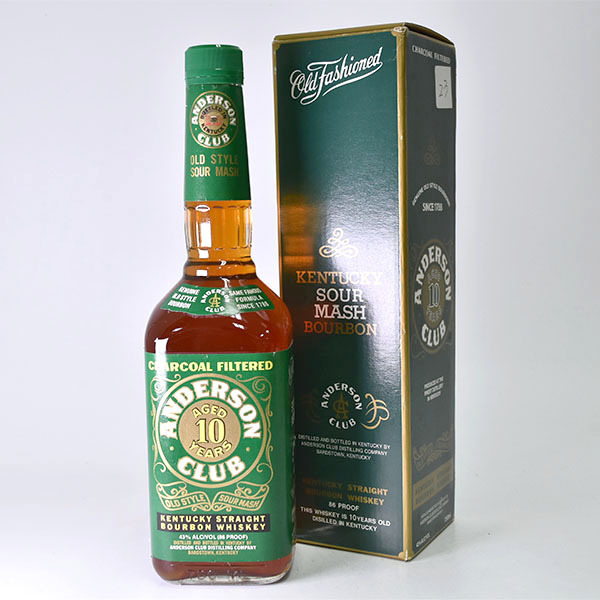 2025，新品 1円 古酒 アンダーソン クラブ 10年 箱付 750ml 43% ケンタッキー ストレート バーボン ANDERSON CLUB /B f21(バーボン)｜売買されたオークション情報、yahooの商品情報をアーカイブ公開 - オークファン バーボン