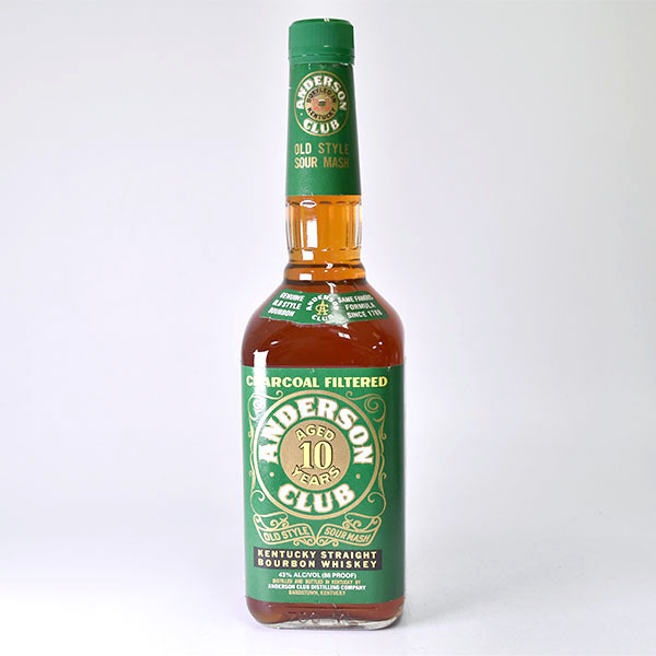 1円～★古酒★アンダーソン クラブ 10年 ＊箱付 750ml 43% ケンタッキー ストレート バーボン ANDERSON CLUB /B f21 10年 CLUB アンダーソン 未開 0 メルカリ