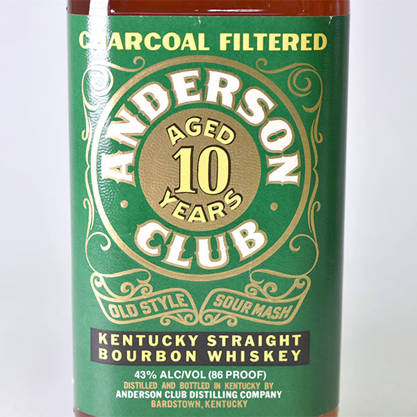 1円～★古酒★アンダーソン クラブ 10年 ＊箱付 750ml 43% ケンタッキー ストレート バーボン ANDERSON CLUB /B f21 10年 CLUB アンダーソン 未開 0 メルカリ