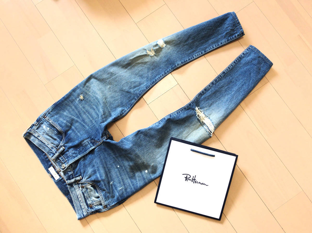 Herman ヴィンテージ加工 Ron ロンハーマン DENIM HERMAN RON デニム 