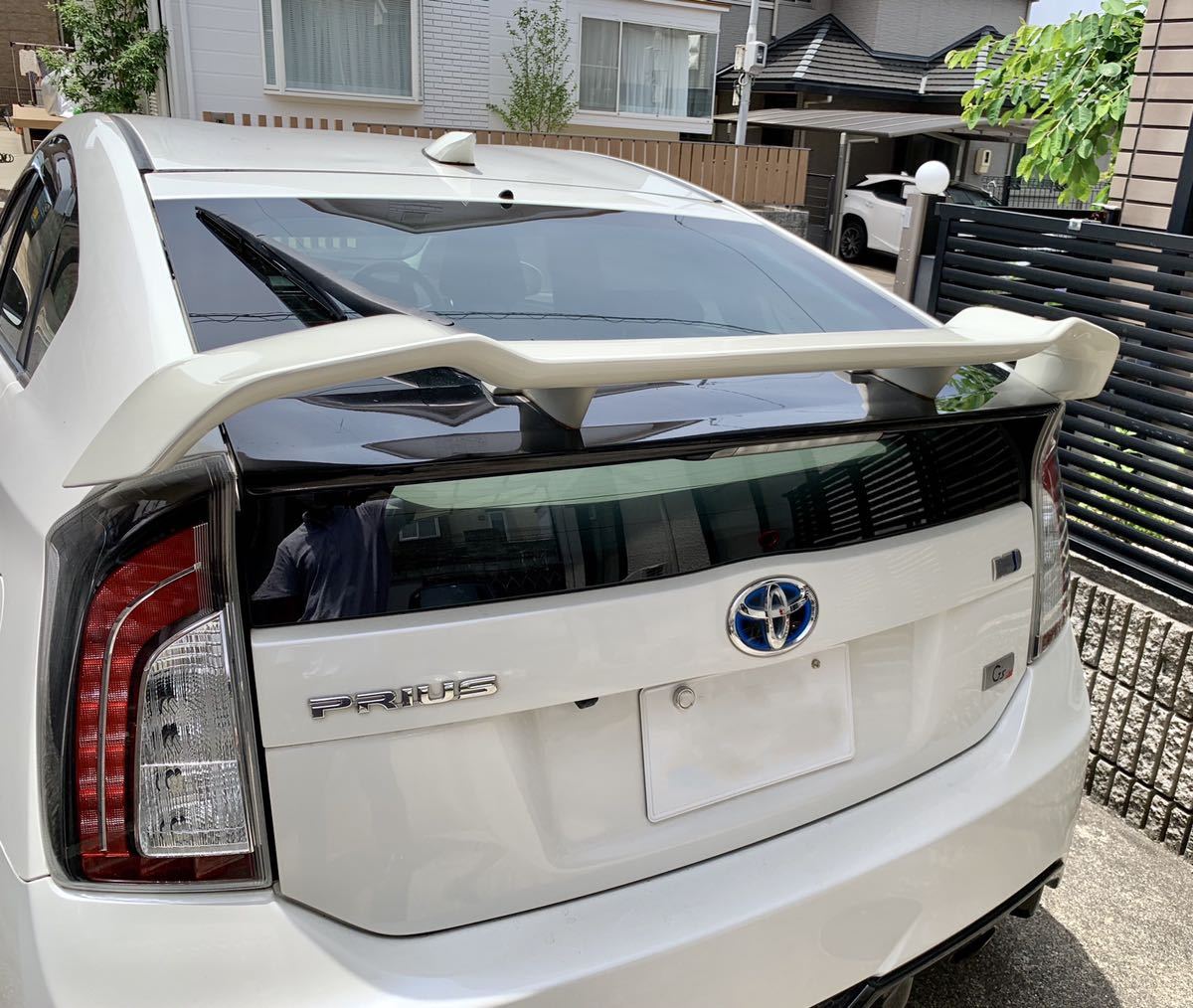 Prius プリウス ZVW 30 リア ウイング スポイラー シックスセンス