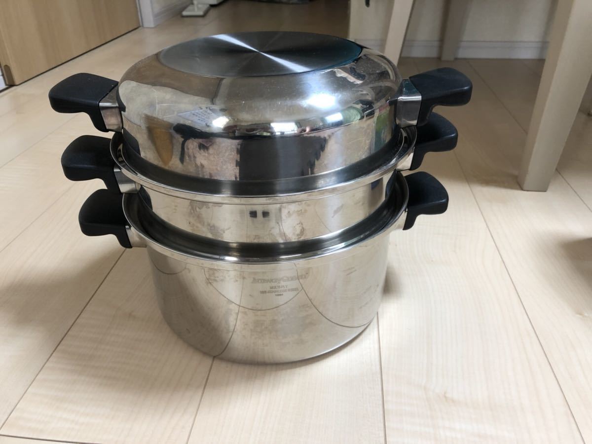 Amway Queen Cookware Stainless Steel 0 18&frasl;8 with comes Buy Key Cookware｜Six Queen™ Vintage Co India
