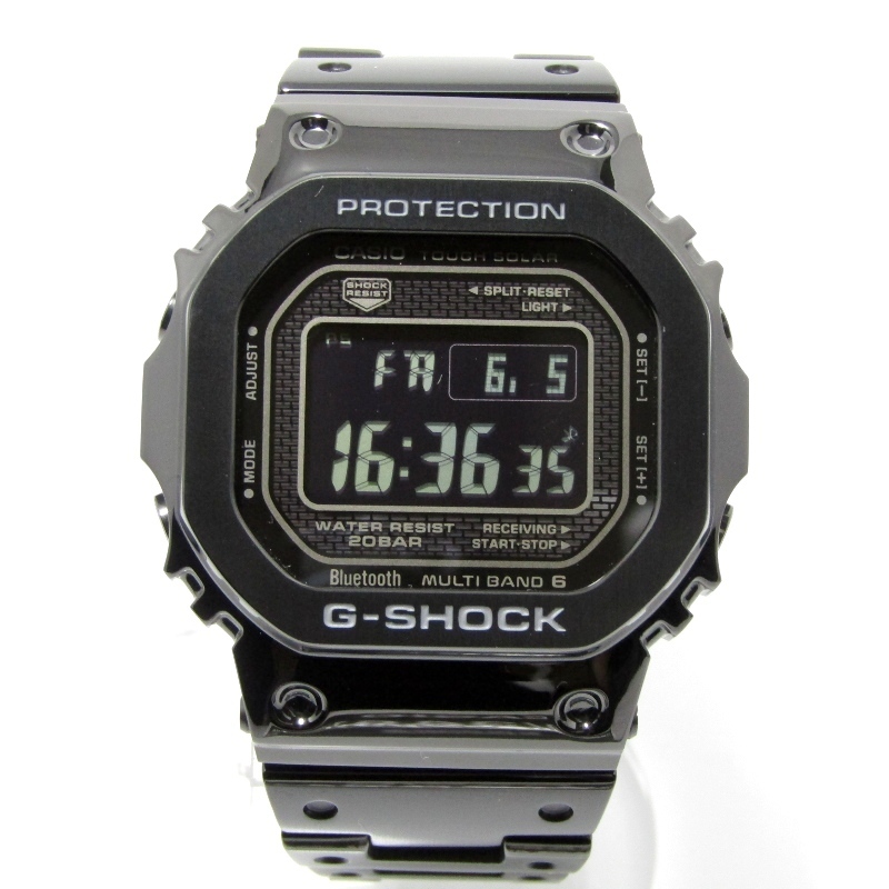 新作登場，限定SALE G-SHOCK Gショック GMW-B5000GD-1JF フルメタル SS マルチバンド6 スクエア 電波ソーラー ブラック 28003415(TOUGH SOLAR)｜売買されたオークション情報、yahooの商品情報をアーカイブ公開 - オークファン G-SHOCK