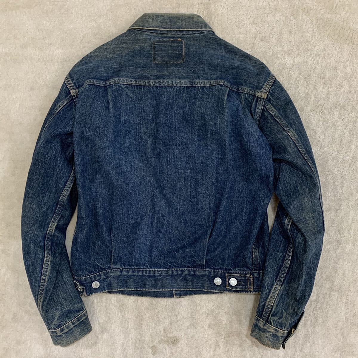 旧ドゥニーム DENIME オリゾンティ 50s復刻 革パッチ. 507XX 2nd 