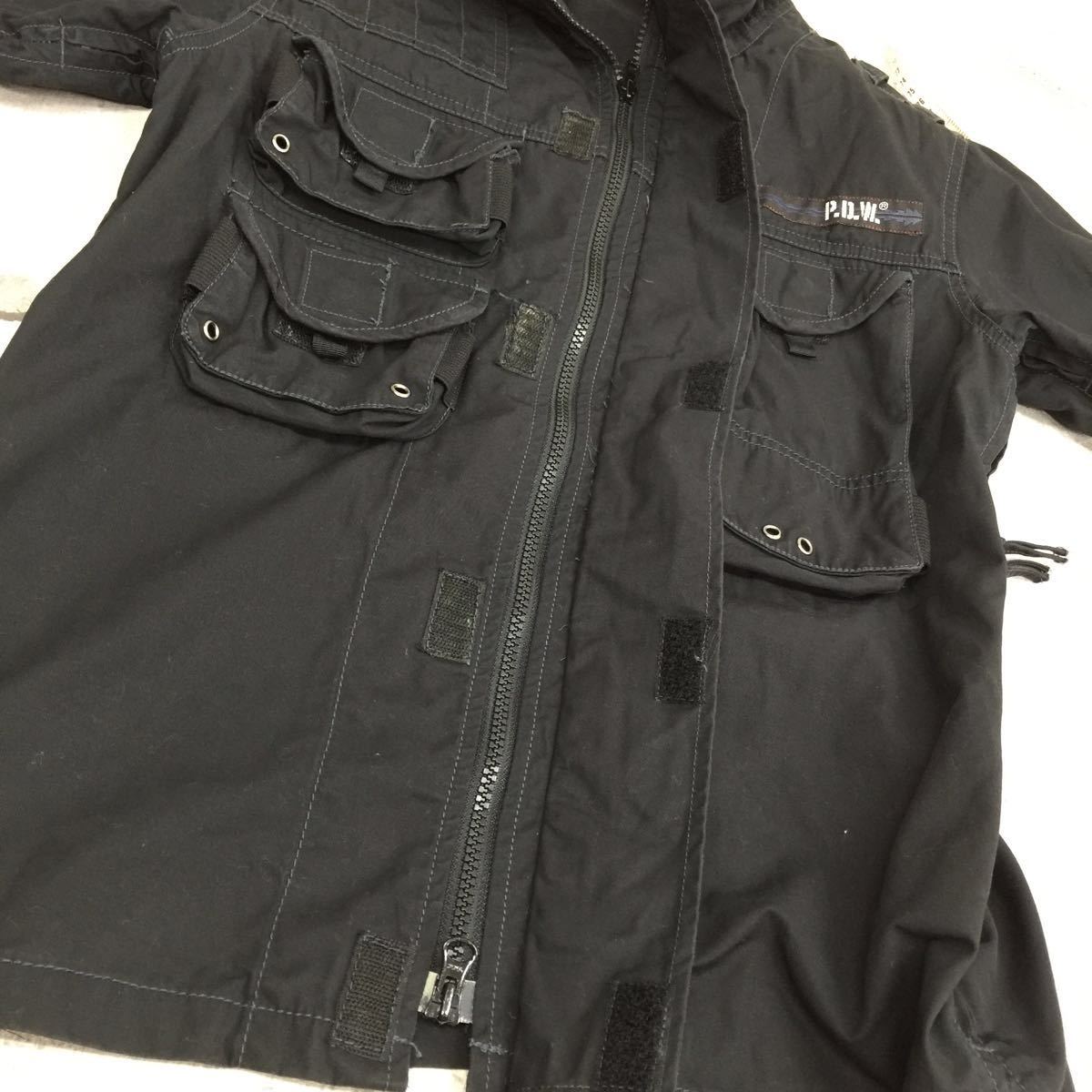 AVIREX P.D.W. アヴィレックス PDW ジップアップ タクティカル 半袖 