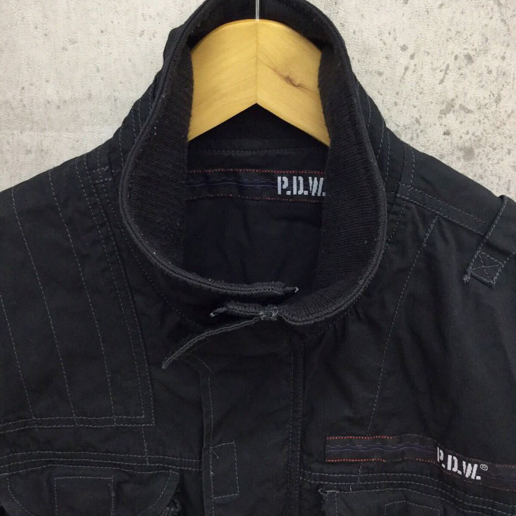 AVIREX P.D.W. アヴィレックス PDW ジップアップ タクティカル 半袖 