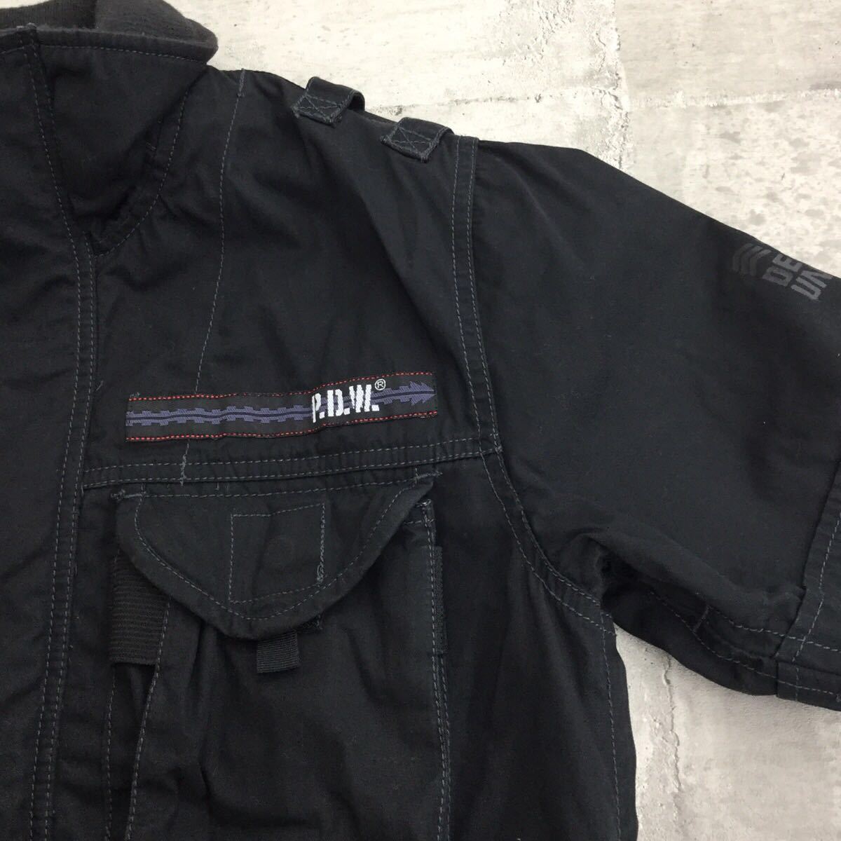 AVIREX P.D.W. アヴィレックス PDW ジップアップ タクティカル 半袖 