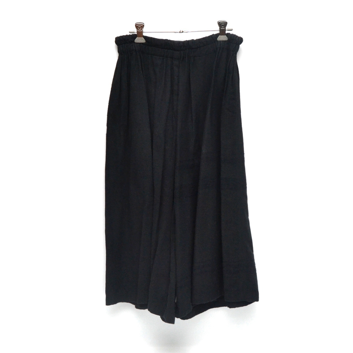 人気定番 tamaki niime 玉木新雌 タマキニイメ ワイドパンツ SIZE：L ブラック レディース S104168(Lサイズ)｜売買されたオークション情報、yahooの商品情報をアーカイブ公開 - オークファン Lサイズ