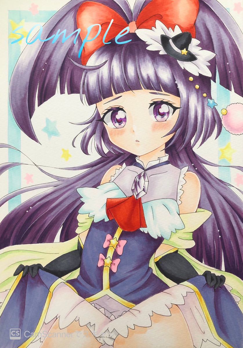 同人手描きイラスト 魔法使いプリキュア キュアマジカル 手描きイラスト 売買されたオークション情報 Yahooの商品情報をアーカイブ公開 オークファン Aucfan Com