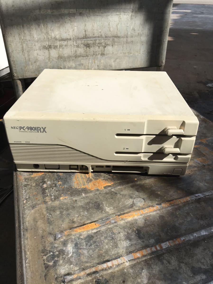 NEC PC-9801 RX2 中古 ジャンク品 NEC 本体のみ 電源 RX☆管92 ジャンク