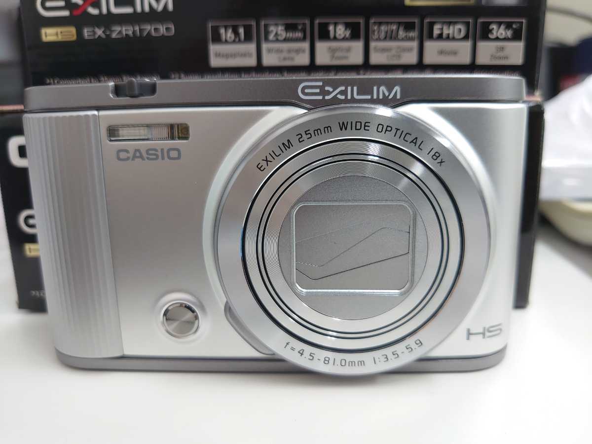 EXILIM CASIO EX-ZR1700 デジタルカメラ | Optical コンパクトデジタル 