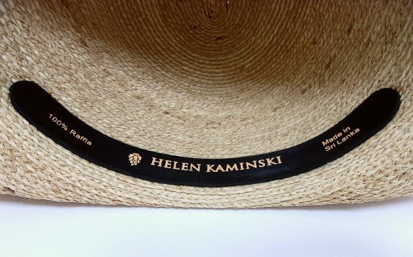 ヘレンカミンスキー HELEN KAMINSKI リボンコットンハット ヘレン